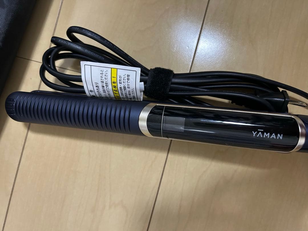 YAMAN ストレートヘアアイロン セラミックプレート　耐熱ケース付