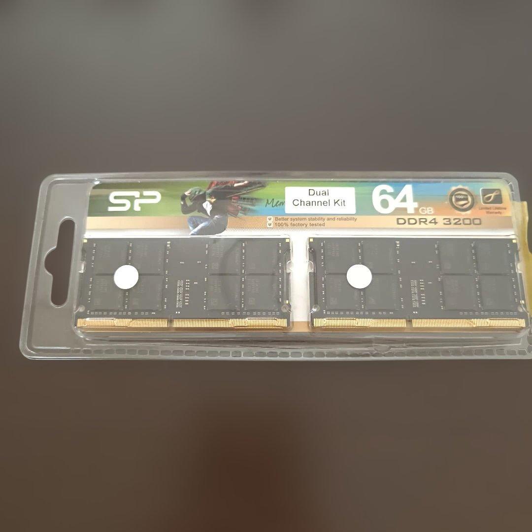 メモリー Silicon Power 64GB DDR4 3200