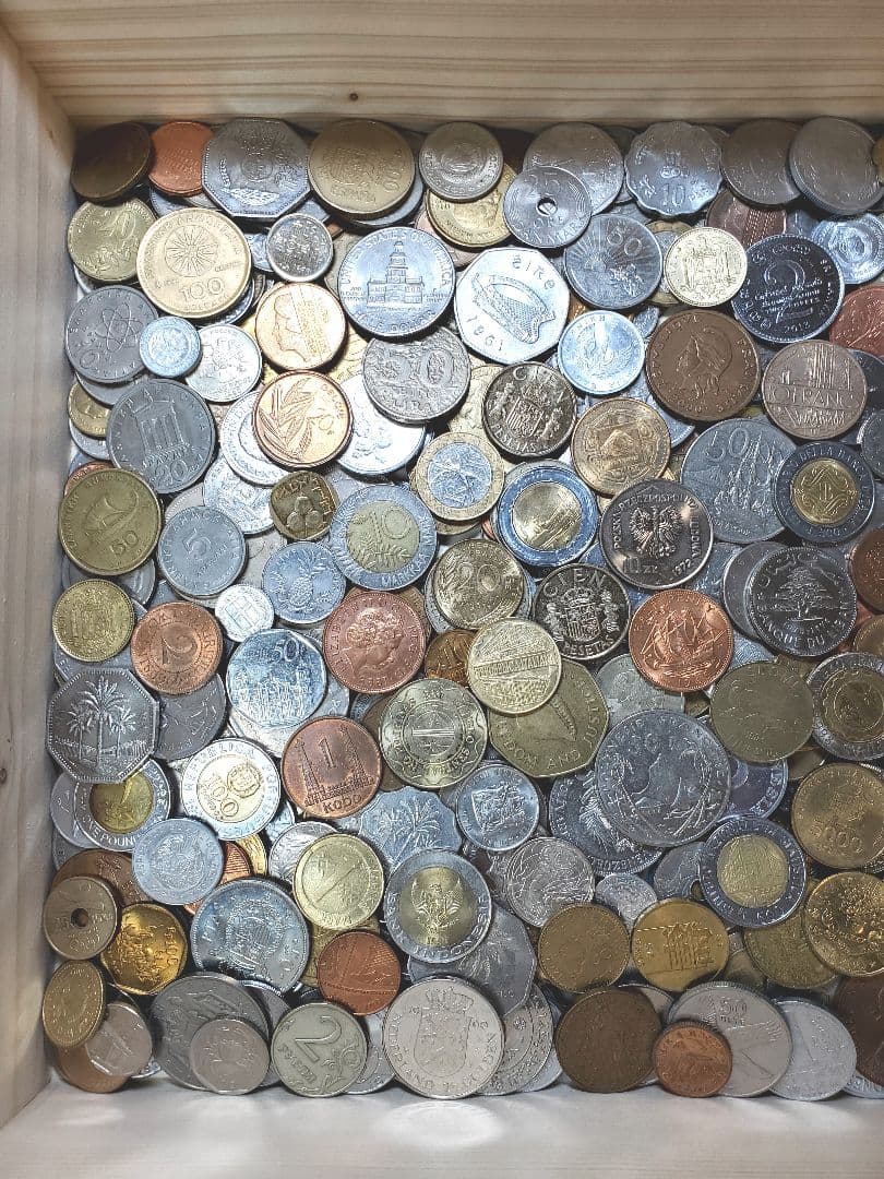 古銭　外国　　海外　外貨　旧硬貨　近代貨幣　まとめ　ヨーロッパ　銅貨　銭