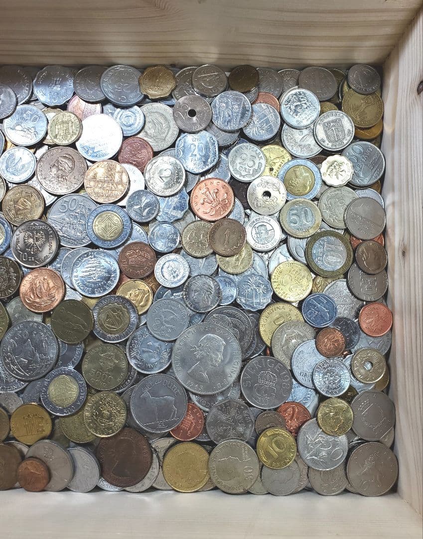 古銭　外国　　海外　外貨　旧硬貨　近代貨幣　まとめ　ヨーロッパ　銅貨　銭