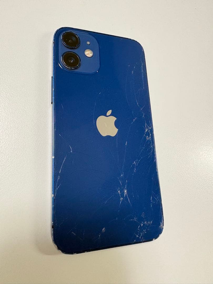 【えみ】iPhone12 mini 64GB ブルー