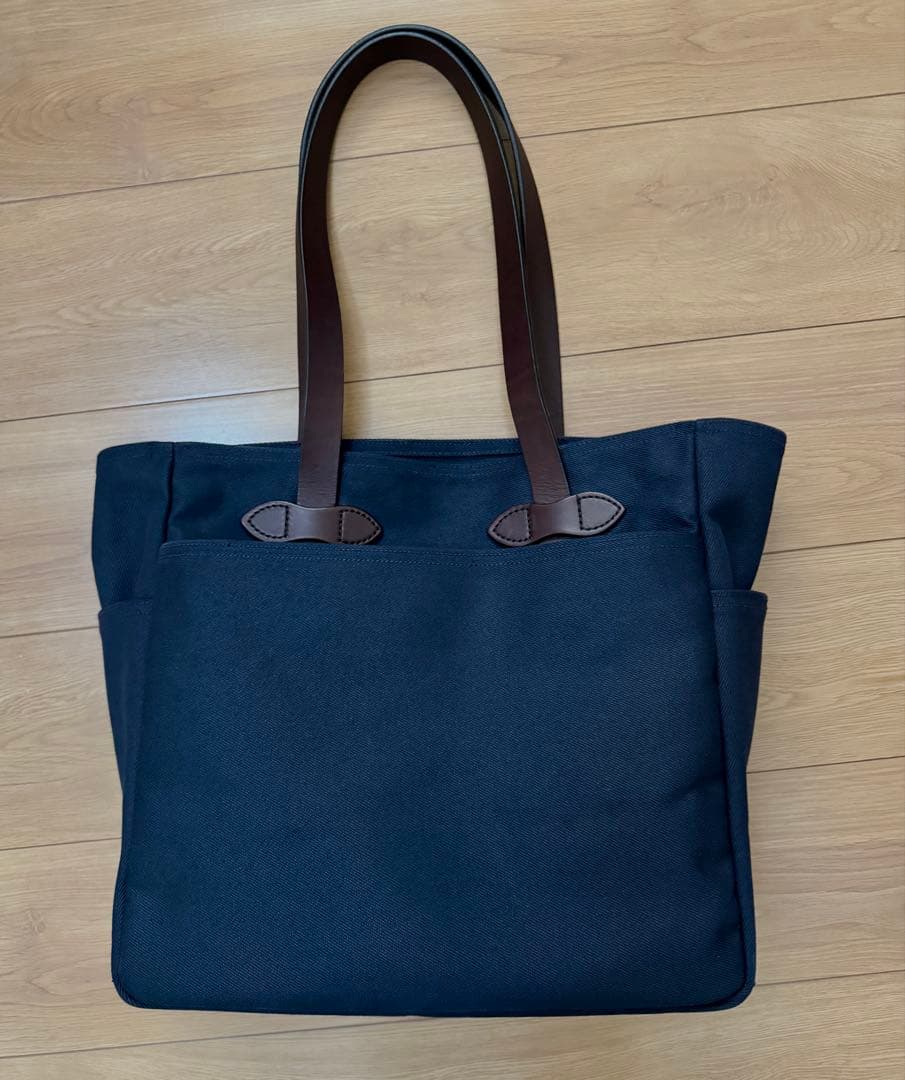 【ほぼ未使用】FILSON フィルソン トートバッグ ラギッドツイル ネイビー