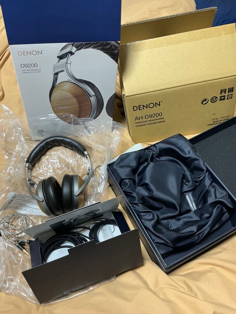 DENON AH-D9200 有線ヘッドホン　4.4mmバランスケーブル付