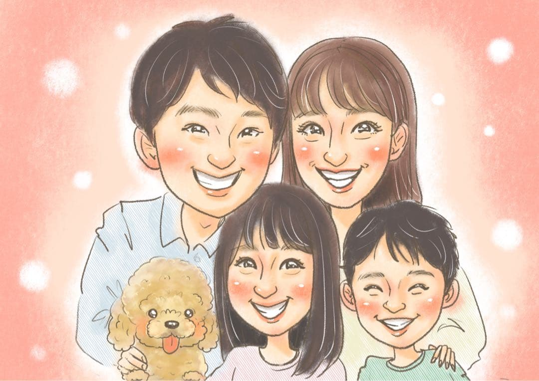 似顔絵　田頭ページ