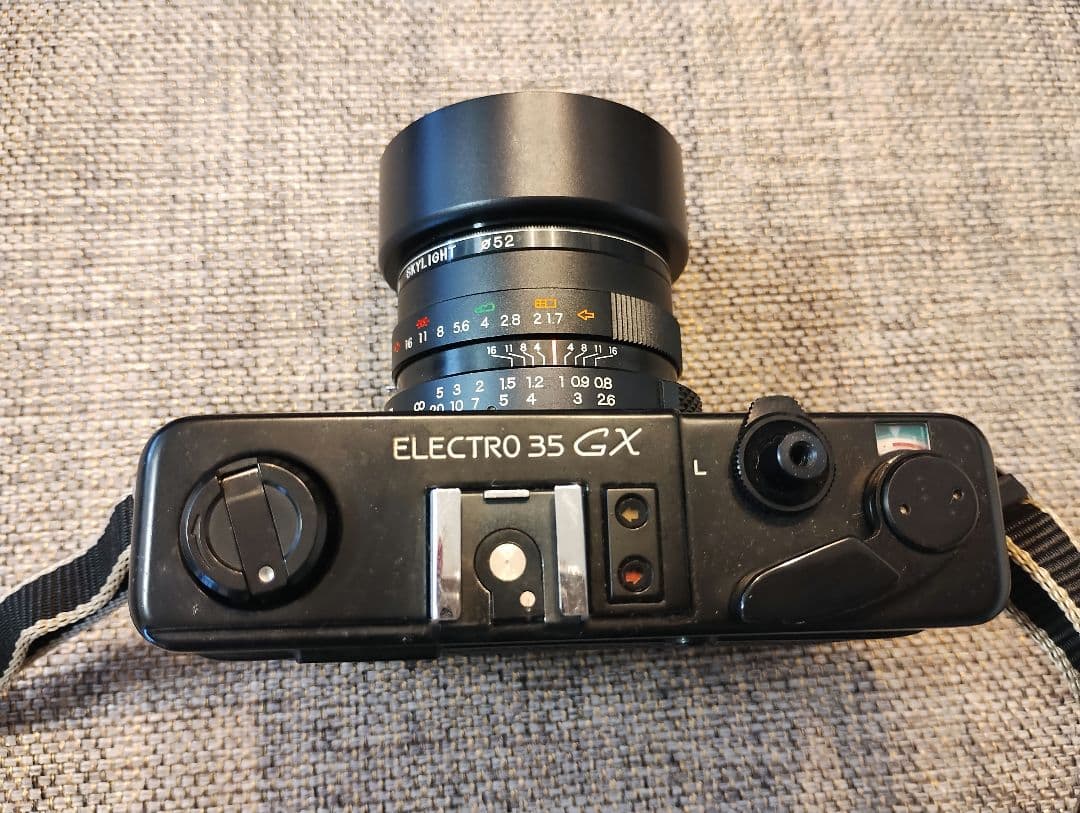 YASHICAヤシカ ELECTRO 35 GX ブラック フィルムカメラ