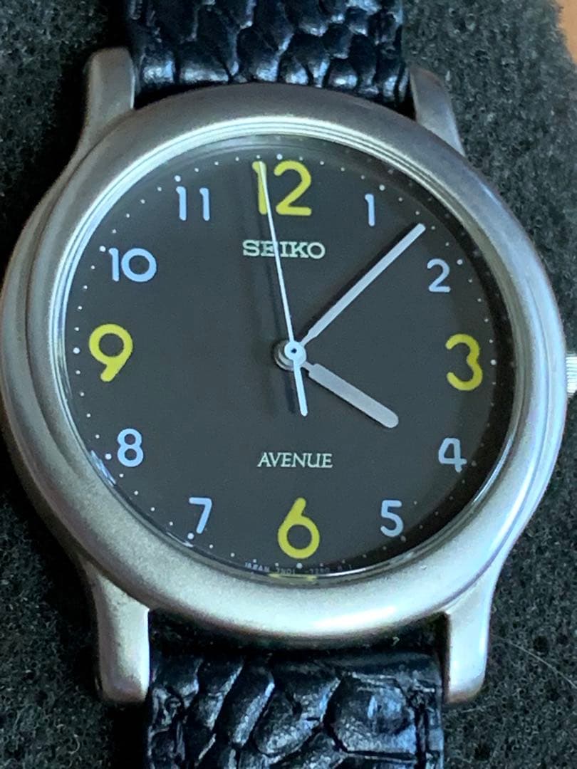 SEIKO AVENUE N701-7090 ブラックヴィンテージ1993年