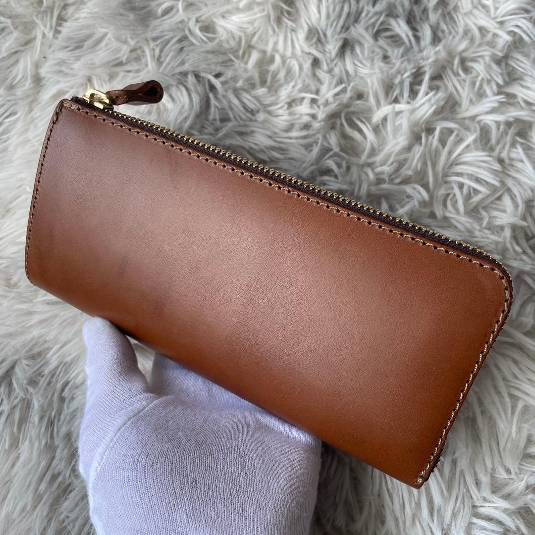 【極美品】オルガン Lジップ 長財布