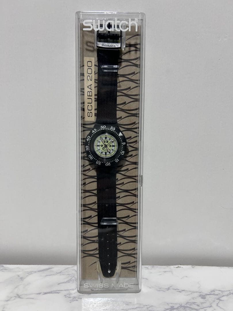 swatch／SCUBA200 Black Shark 【入手困難】