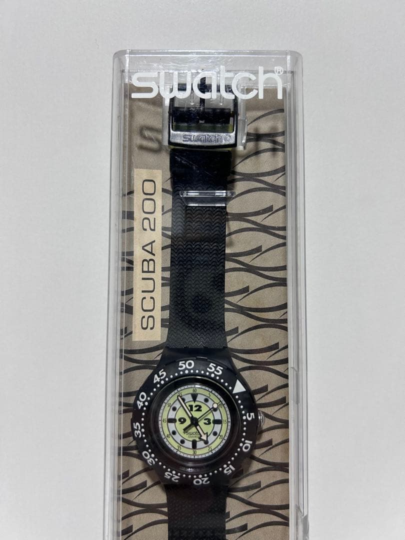 swatch／SCUBA200 Black Shark 【入手困難】