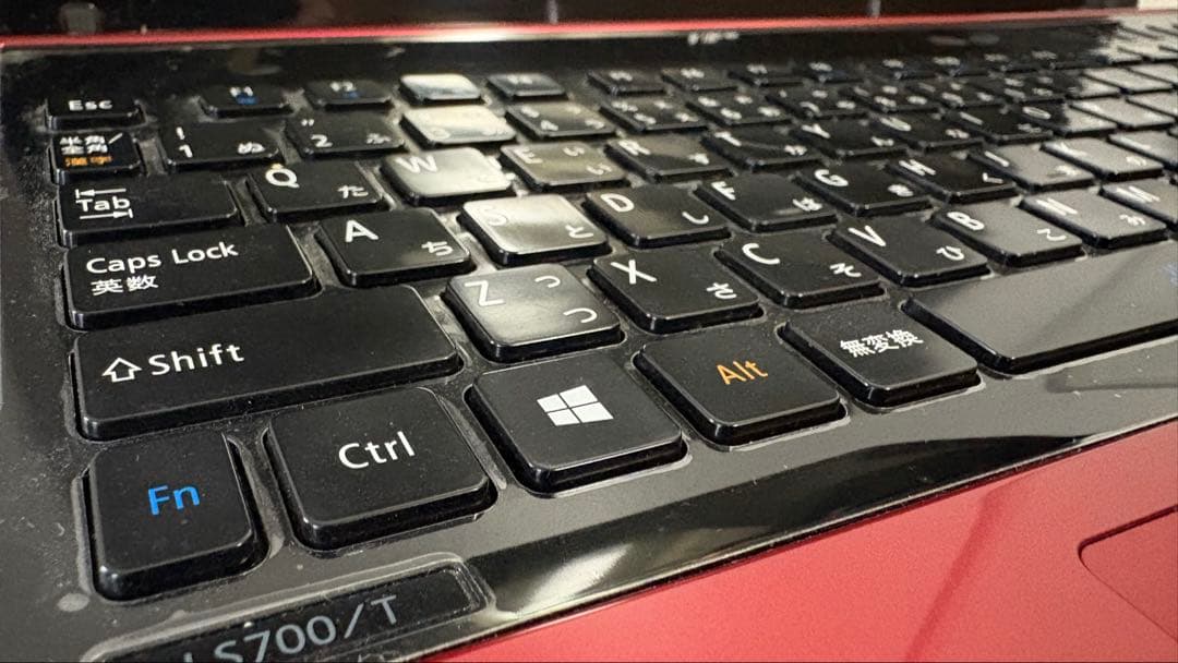 NEC LaVie ノートPC　PC-LS700TSR　 ACアダプター付き