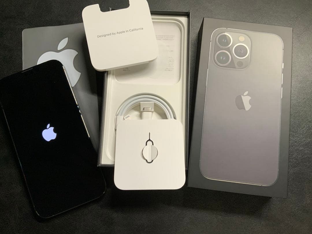 【美品】iPhone 13 Pro 256GB グラファイト おまけ:ケース3個