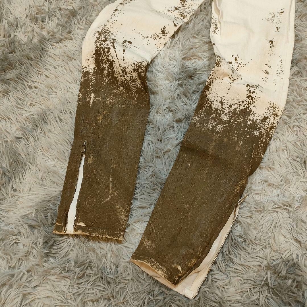 希少　DSQUARED2 　泥加工　デニムパンツ 38(M相当)　イタリア製