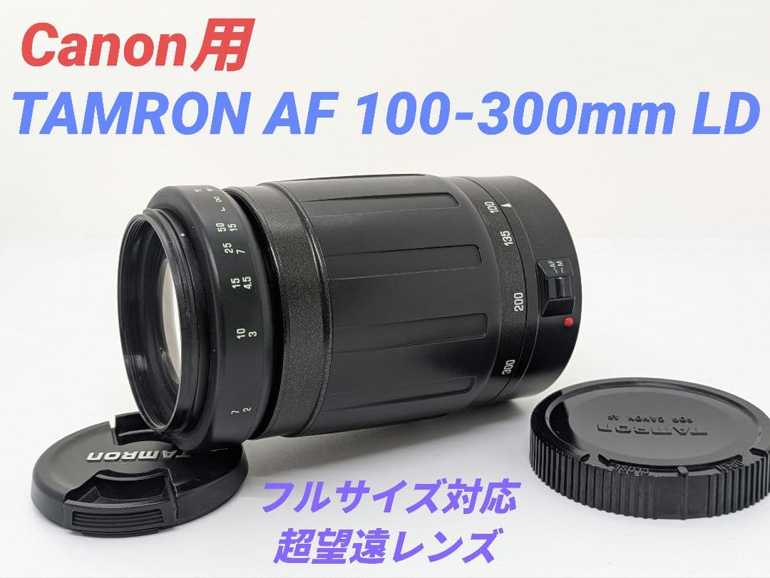 1月19日限定特価【Canon用】TAMRON AF 100-300mm