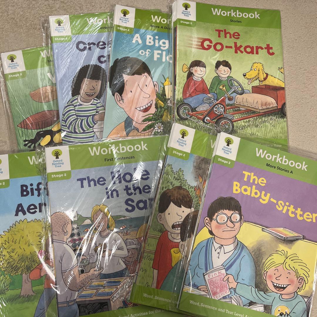 yuanyuna様 オックスフォードStage2ワークブック6冊入8セット48冊