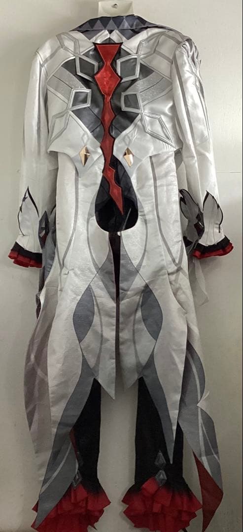 【三分妄想製】原神　アルレッキーノ　ほぼフルセ　L　コスプレ衣装　F-0288★