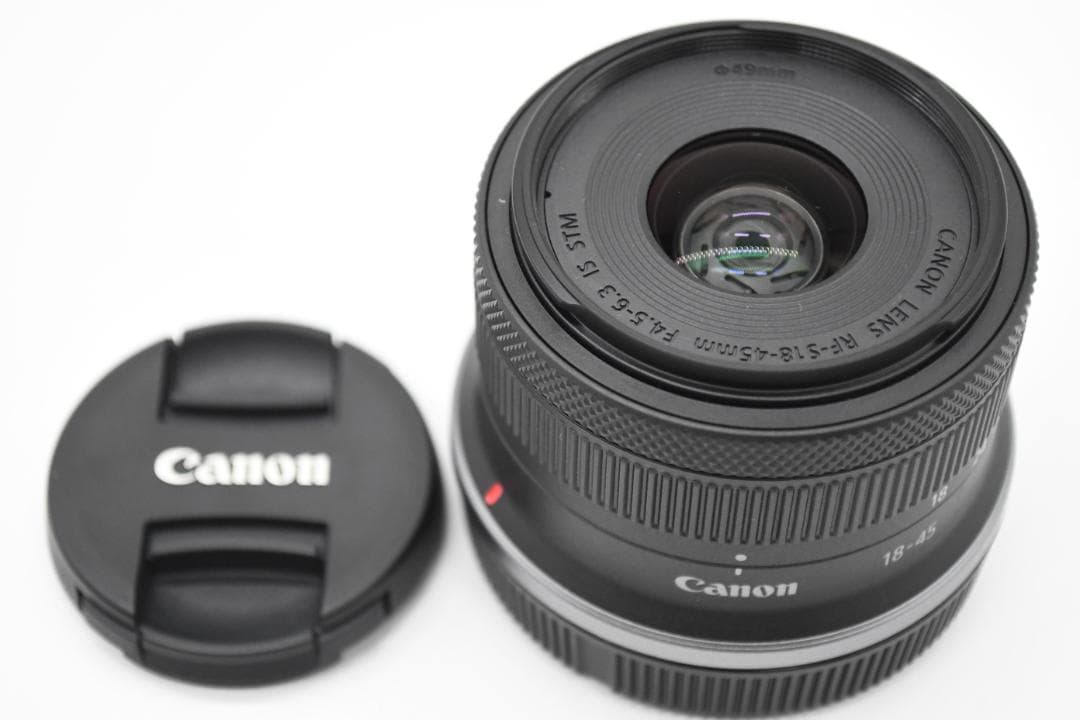 ★美品★　RF-S18-45mm F4.5-6.3 IS STM ブラック