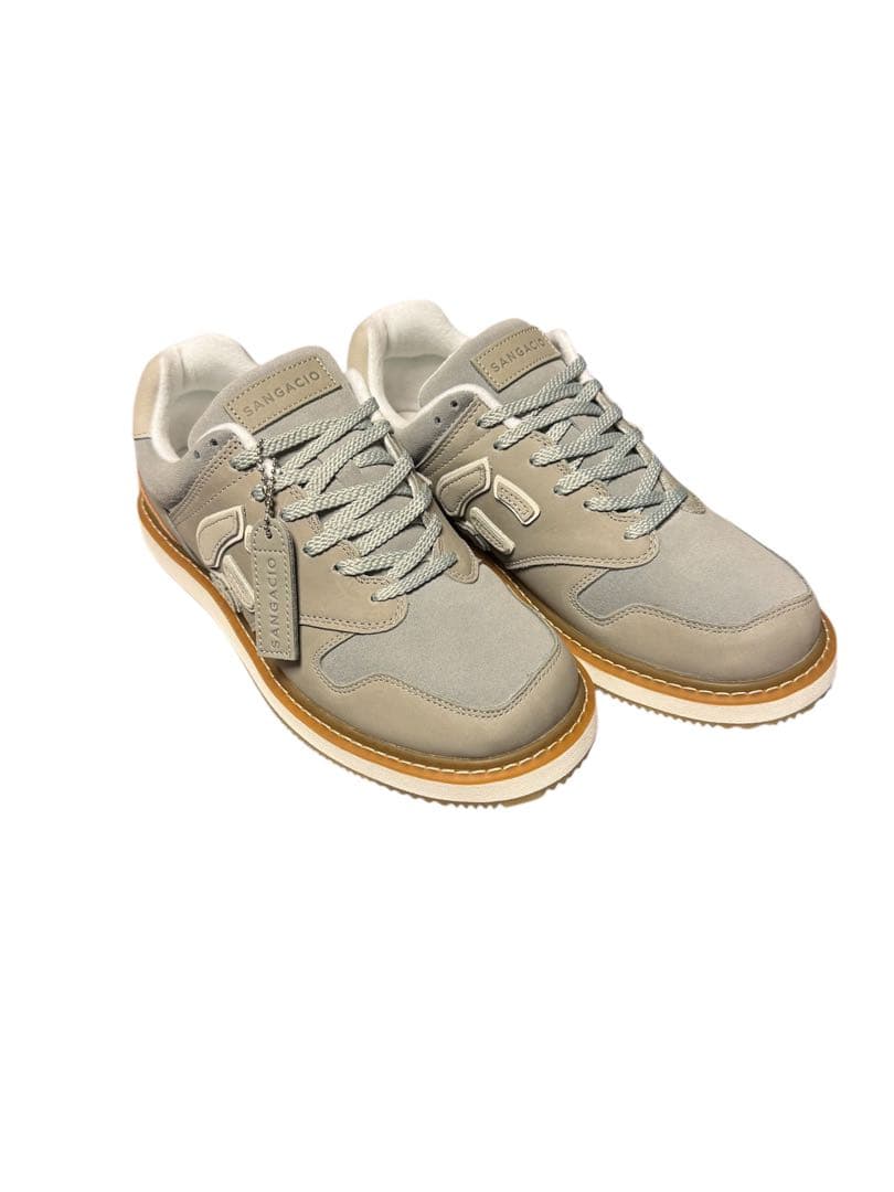 SANGACIO スニーカー US 9.5 グレー　にゅ