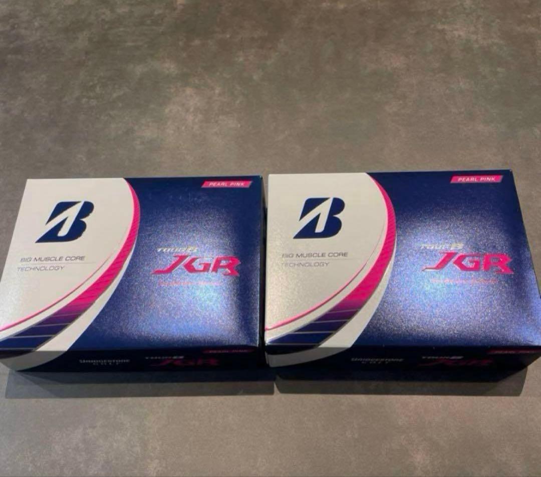 tk★ブリヂストン TOUR B JGR パールピンク 2ダース