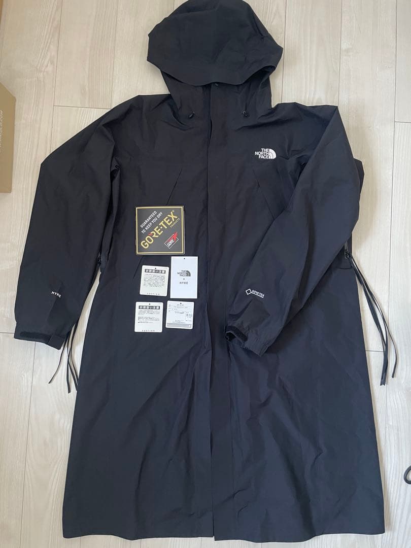 新古 レア THE NORTH FACE × HYKE gtx coat L