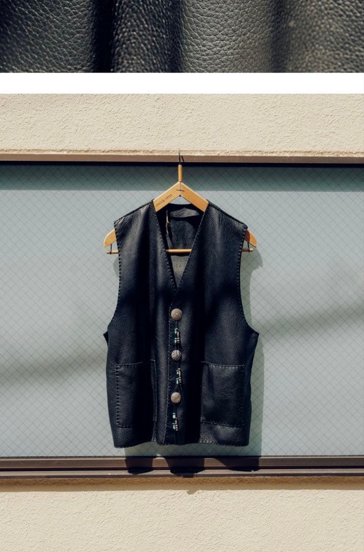 ジャケット・アウター PAM DIETRICH DEERSKIN VEST