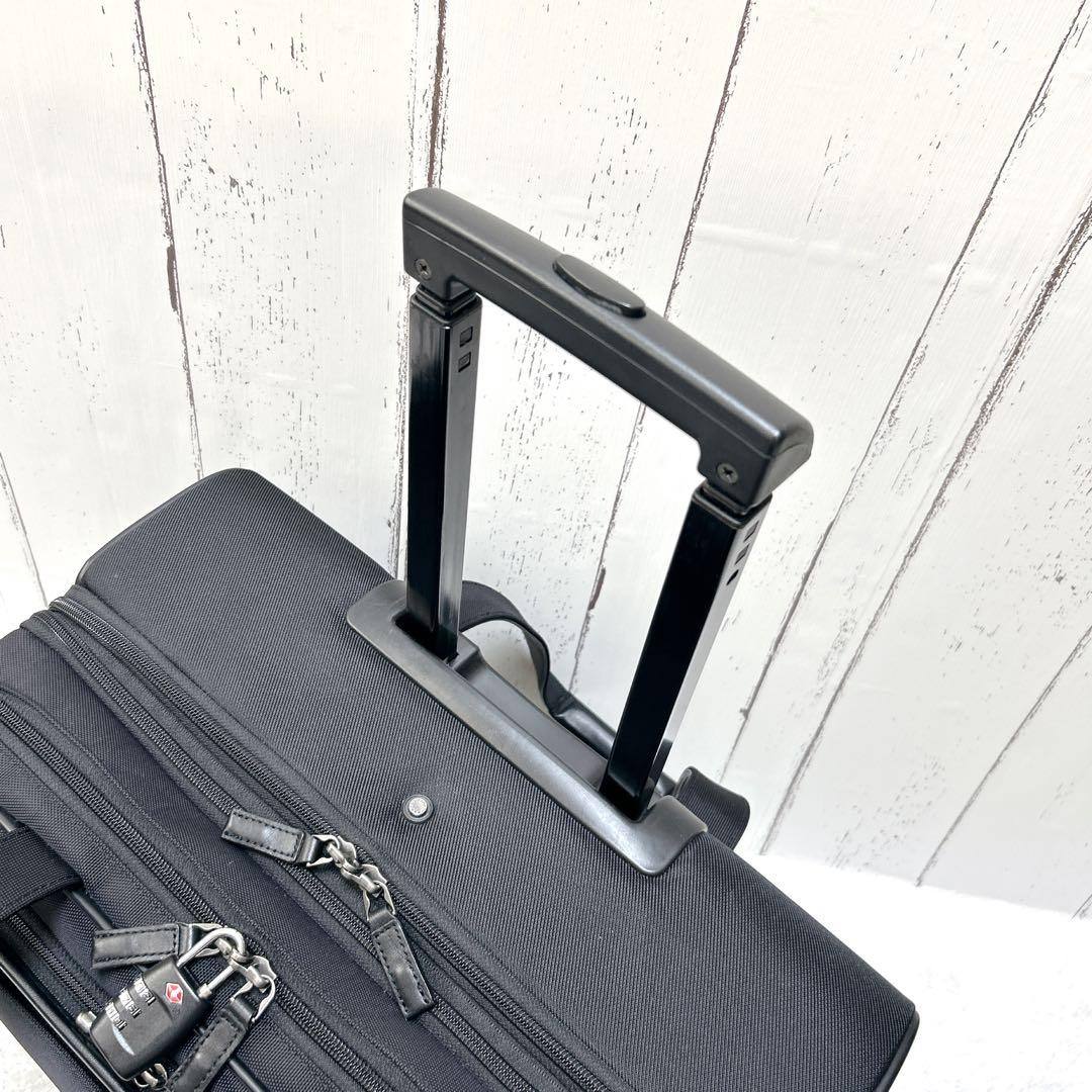 ace. キャリーケース 機内持込可 鍵付 拡張式 ブラック