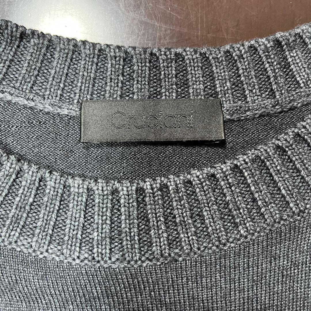 クルチアーニ　グレー クルーネックセーター50