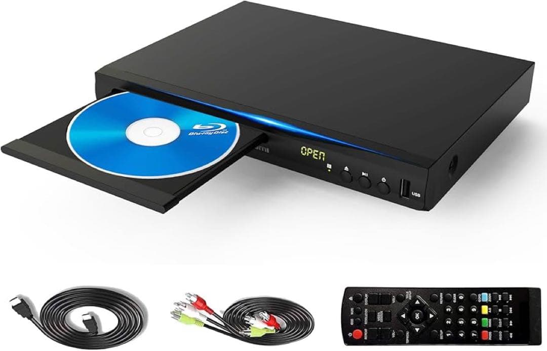 ブルーレイ プレーヤー コンパクト デザイン、コンパクト デザイン DVD ブル