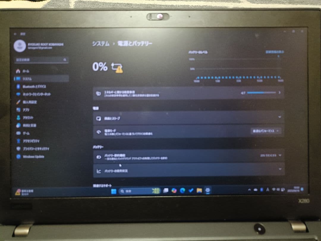 m*.様 THINKPAD X280　ジャンク