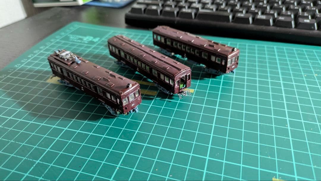 よ*ん様 京阪神急行 210系 鉄道コレクション広島電鉄1080形改造品