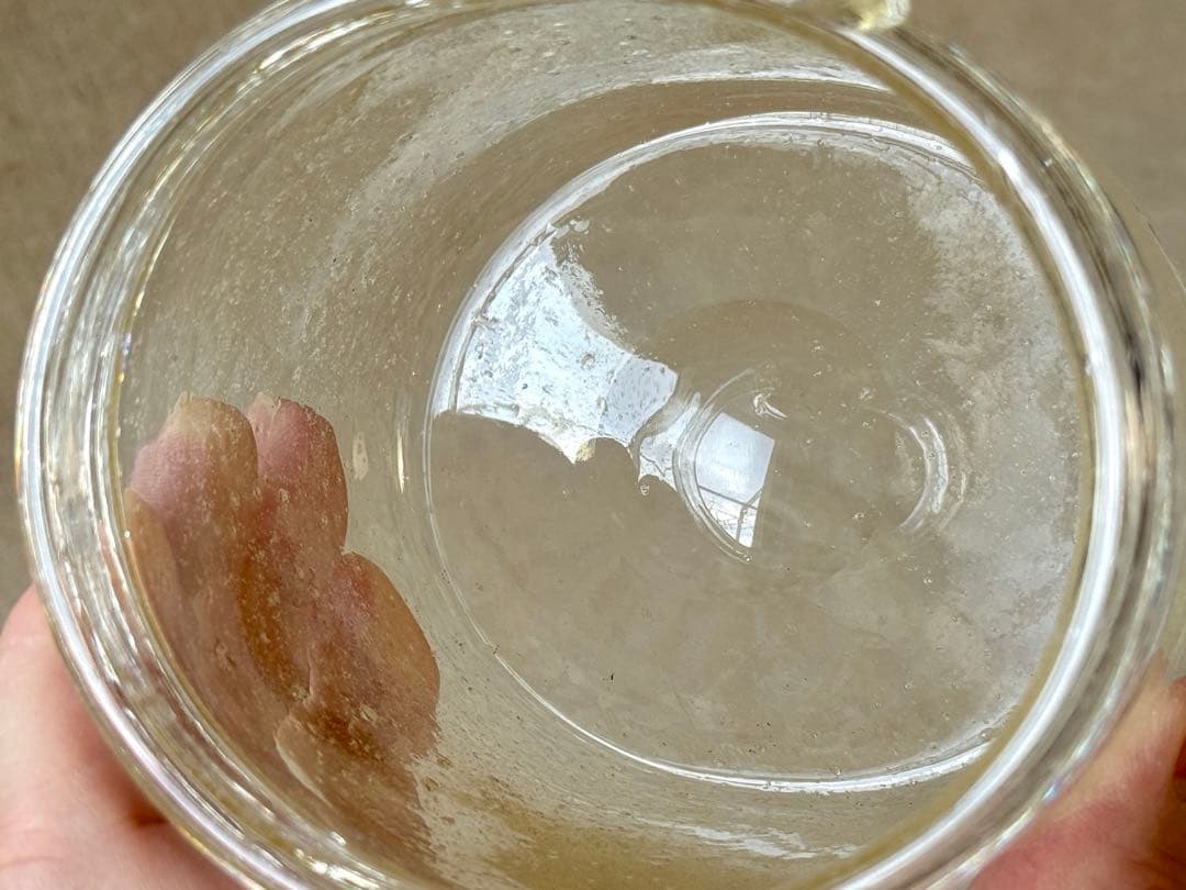 nuutajarvi ARABIA Sargasso(クリア)持ち手つきのベース