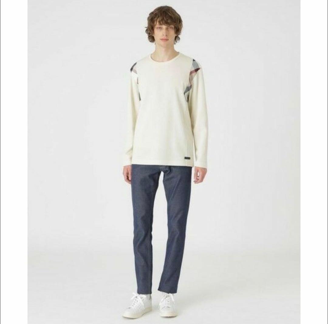 【新品 】Lブラックレーベル クレストブリッジ 羊毛混長袖ニット