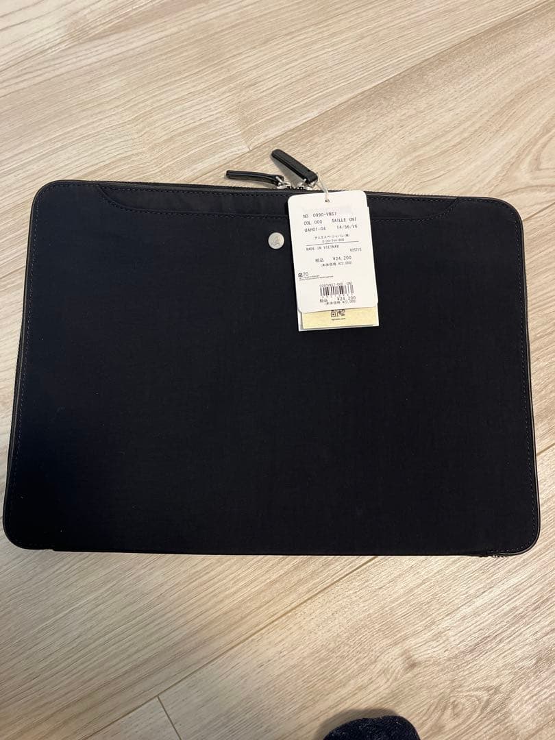 ブラックナイロンノートPCケース