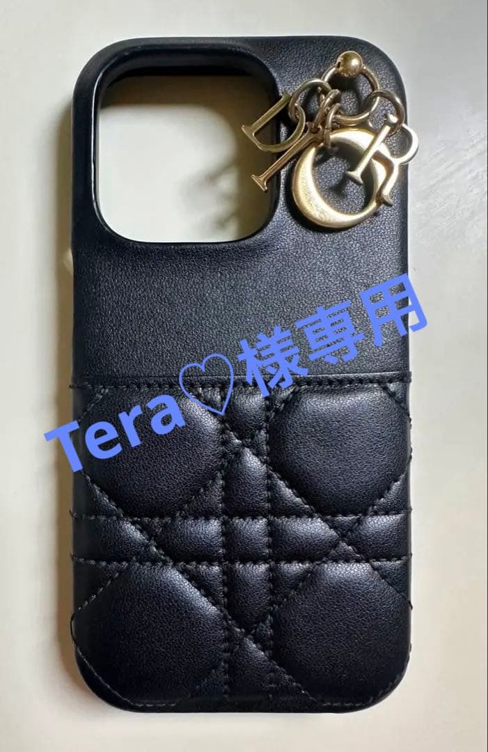 Dior iPhoneケース 14pro ブラック