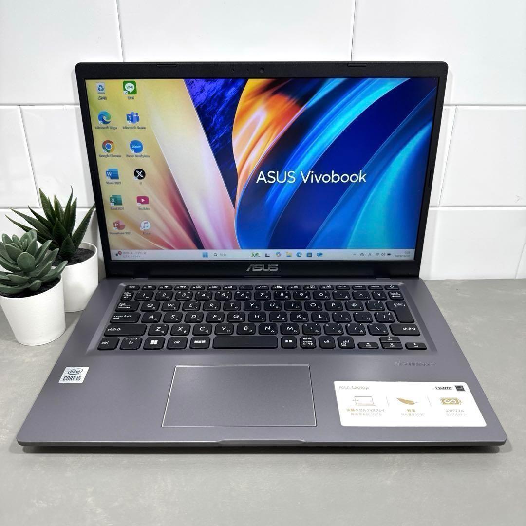 【2022年】ASUSスレートグレー☘10世代i5☘NVMe512メモリ16