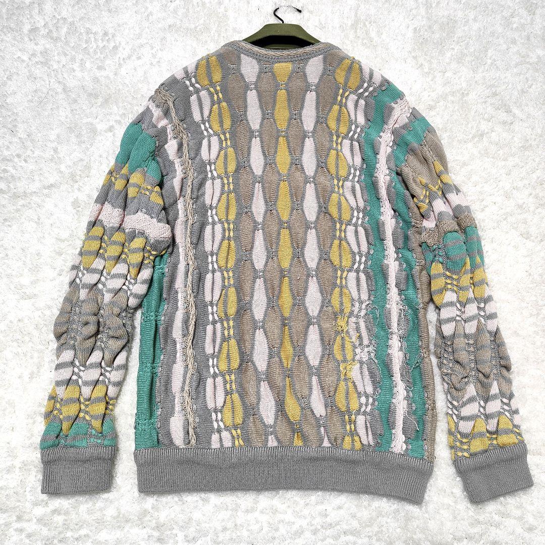 【美品】COOGI クージー ニット コットン L 3Dニット 豪州製 激レア