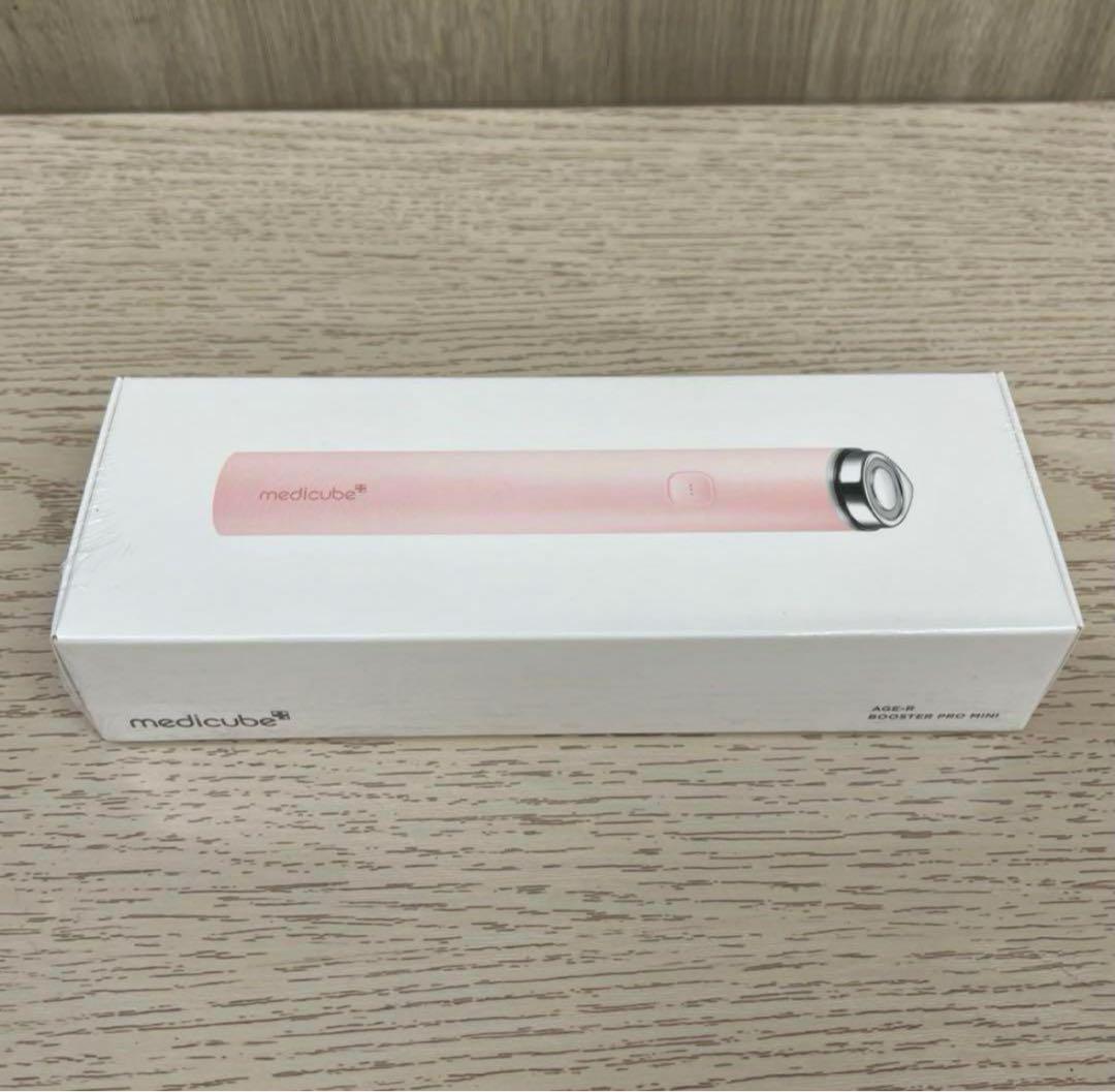 メディキューブ 美顔器 AGE-Rブースタープロミニ ME-BPRM-ピンク③