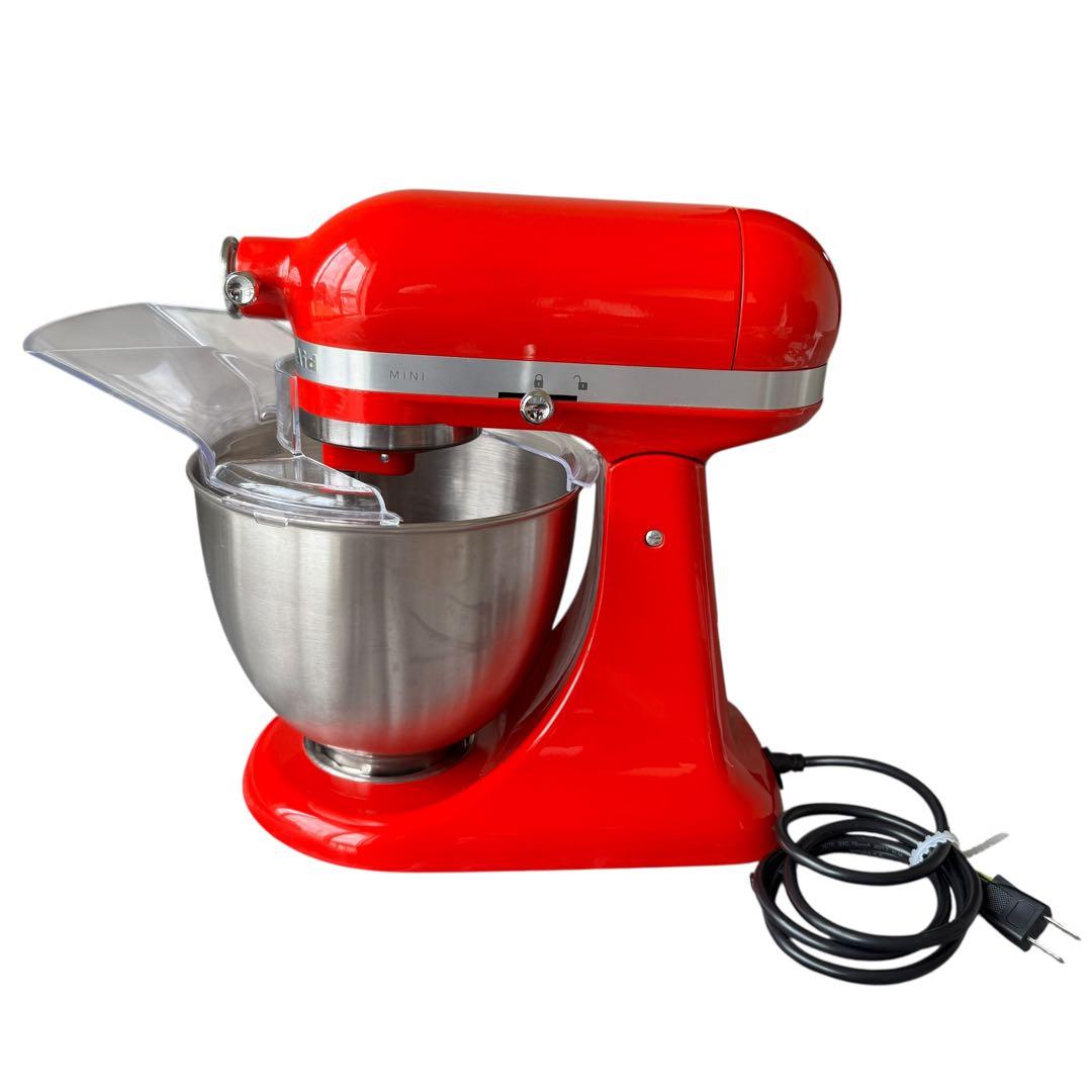 キッチンエイド アルチザンミニミキサー 3.3Lフードグラインダーセット レッド
