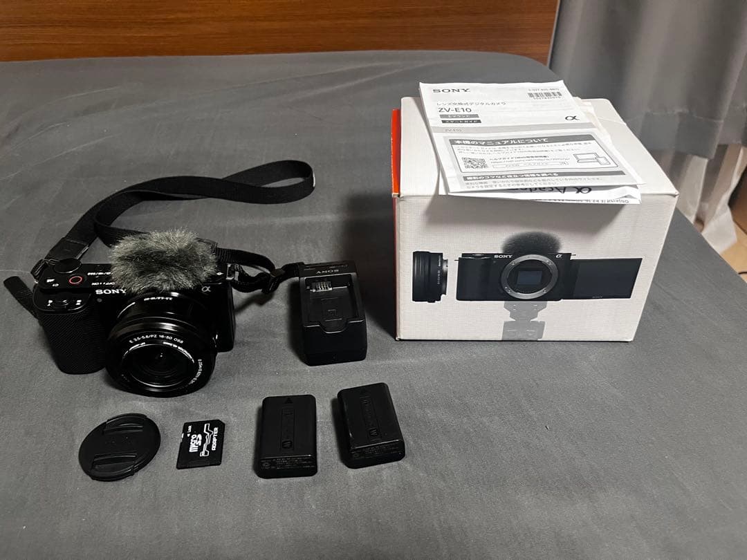 SONY ZV E-10ミラーレスカメラ 本体