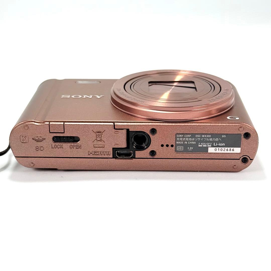 SONY Cyber-shot DSC-WX300 ブラウン 外箱・純正ケース付