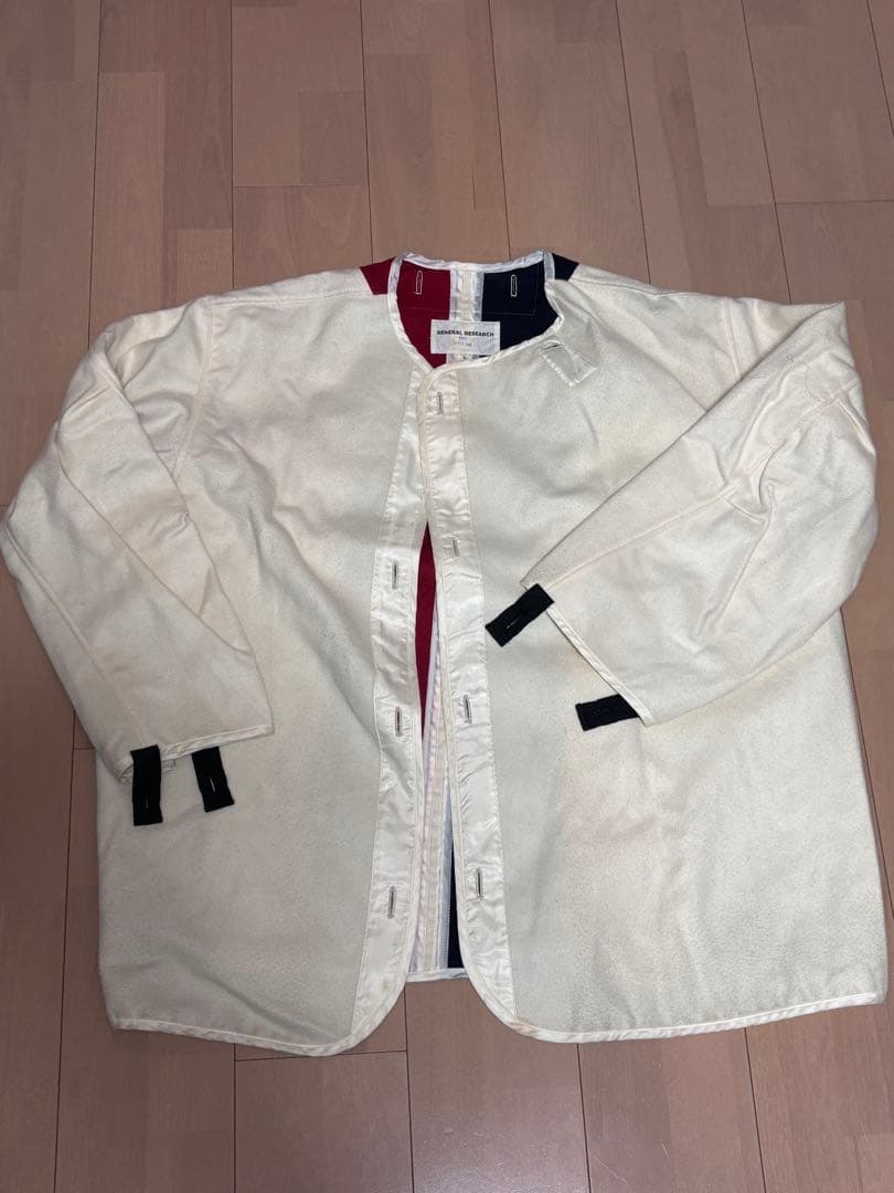 GENERAL RESEARCH モッズコート L ブラック/ホワイト