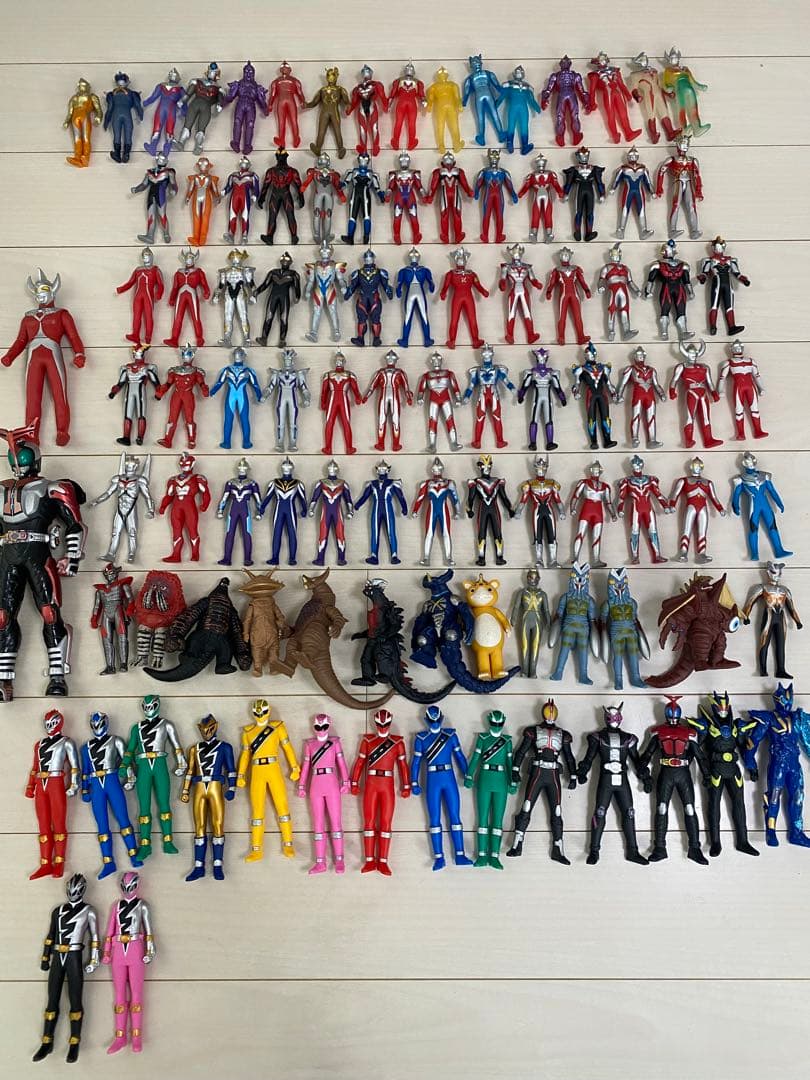 【ラメ加工レア有り】ウルトラマンソフビフィギュア セット