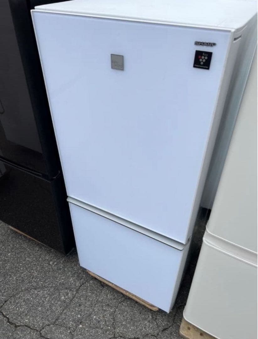 2017年式 137L シャープ冷蔵庫 SJ-G14E4-W