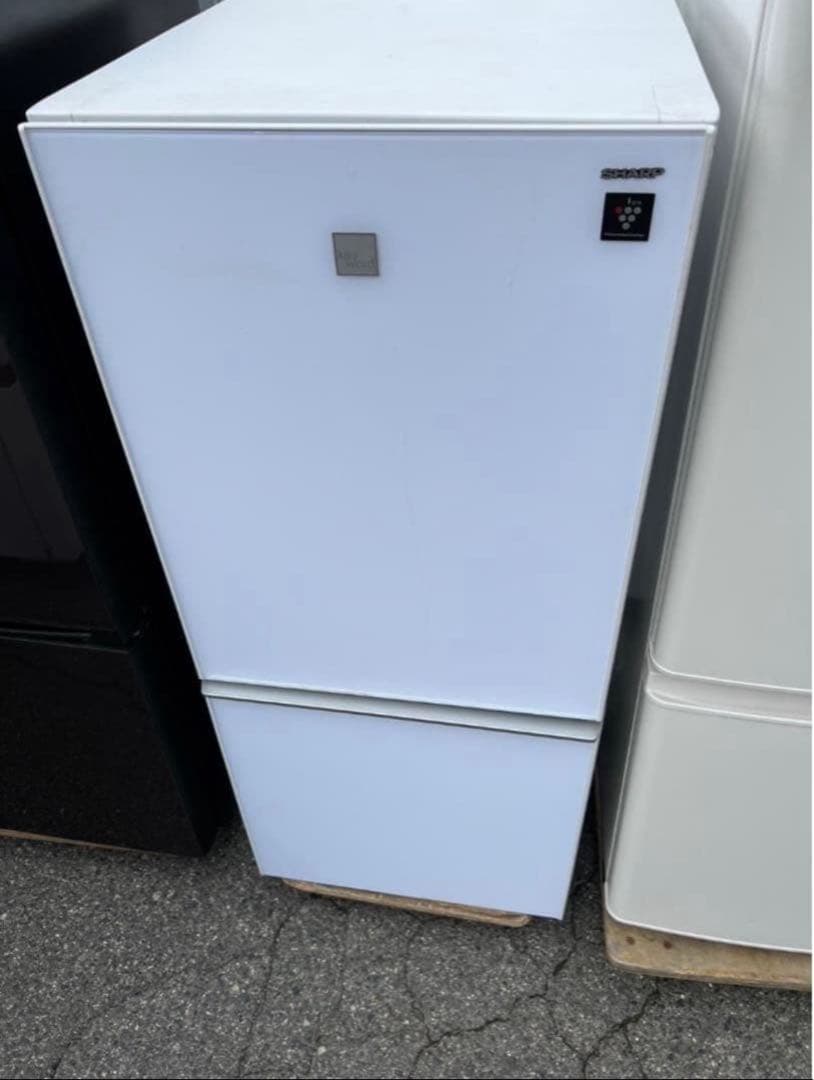 2017年式 137L シャープ冷蔵庫 SJ-G14E4-W