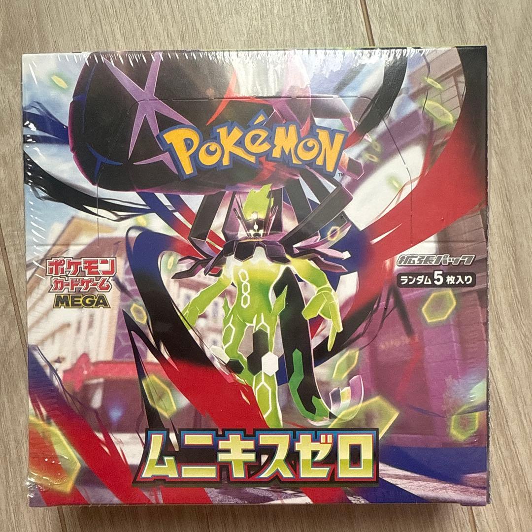 ポケモンカードゲーム ムニキゼロ 5パック入り シュリンク付き　未開封BOX