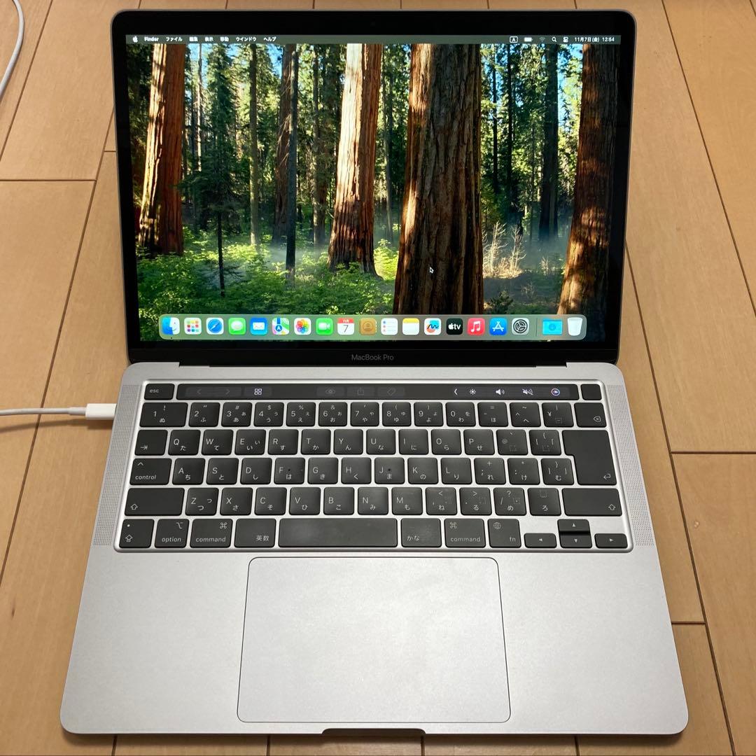 MacBookPro 13' M1 2020 8GB 256GB 最大容量93%
