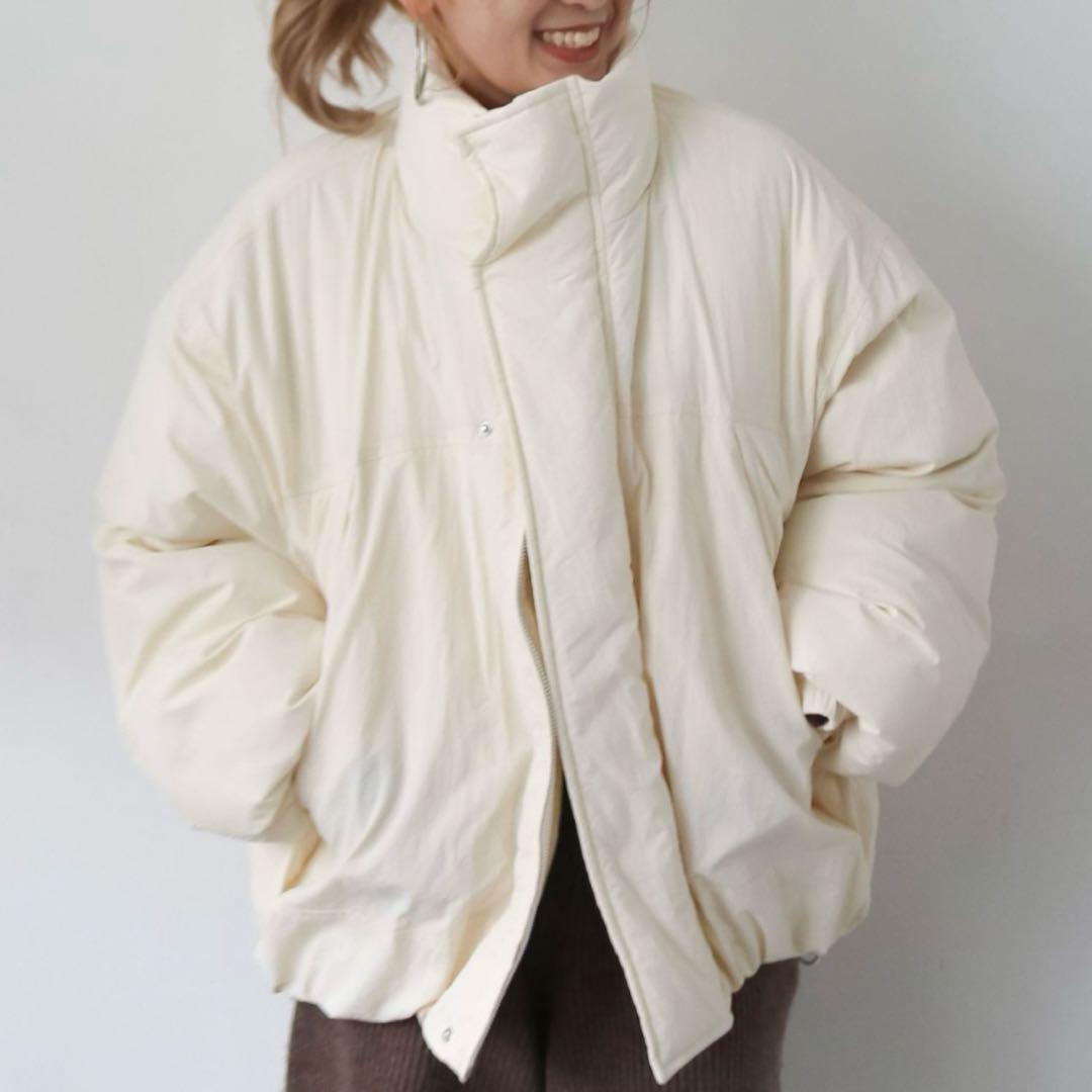 Ungrid 中綿モンスターコート　アイボリー