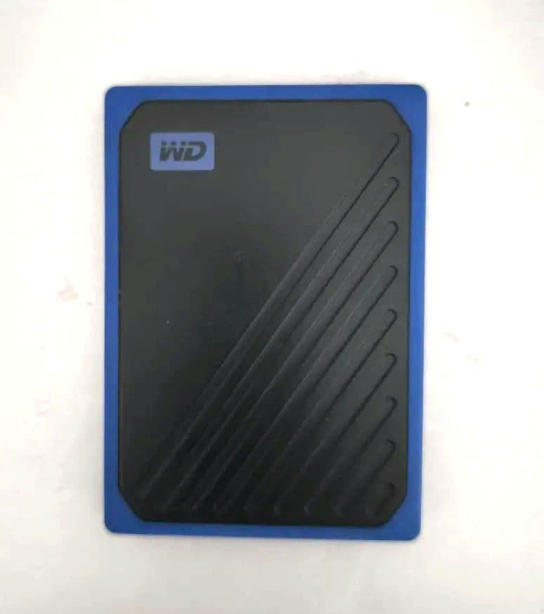 ウエスタンデジタル ポータブルSSD 2TB USB3.0　ブルー