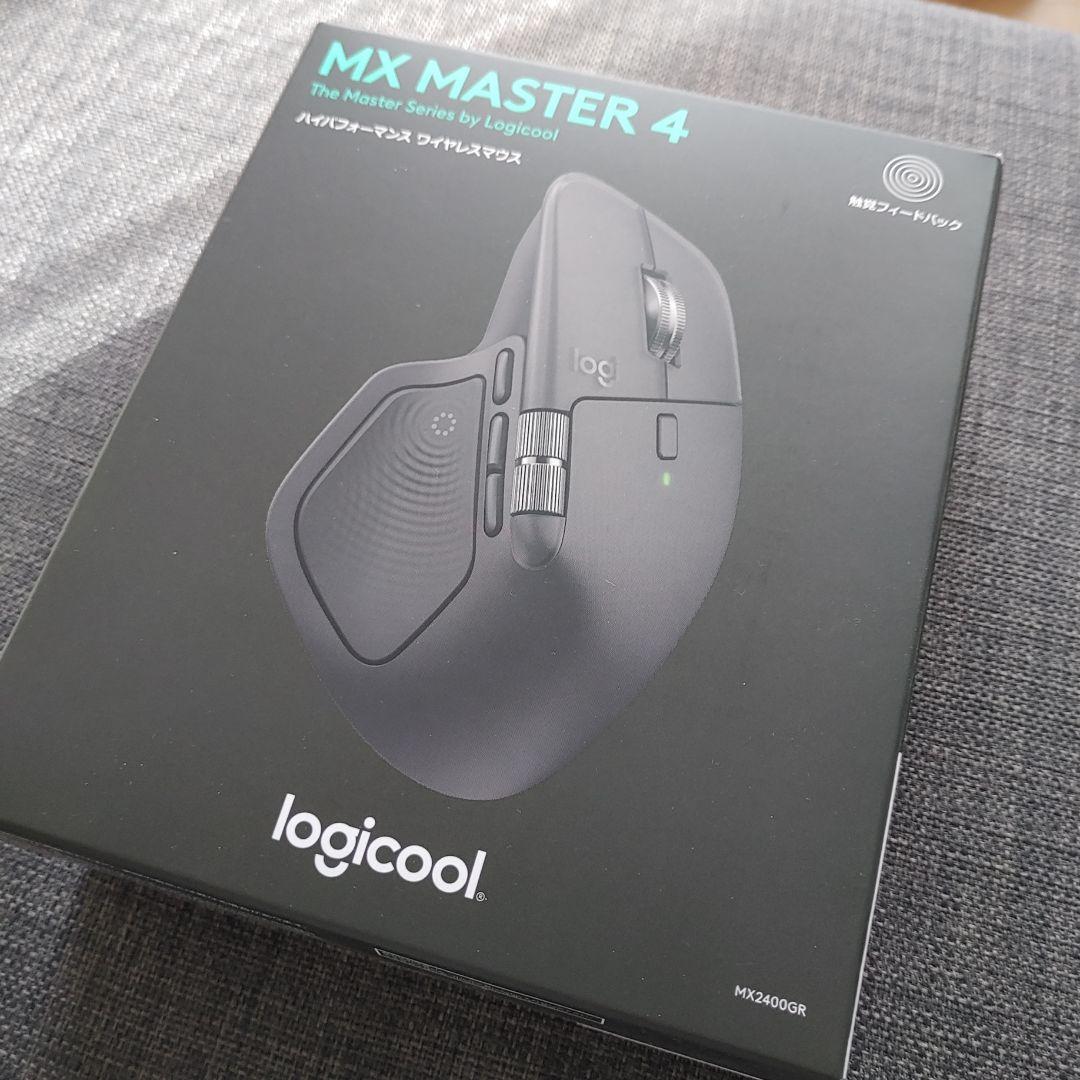 【ほぼ未使用保証付】Logicool MX MASTER 4 ワイヤレス マウス