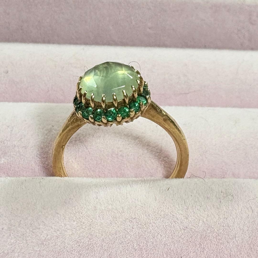 パーセルジュエリー　ポンポネアンスールリング