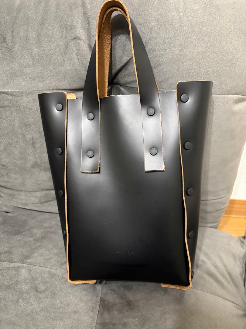 なあさん専用エンダースキーマ hand bag S rivet Black